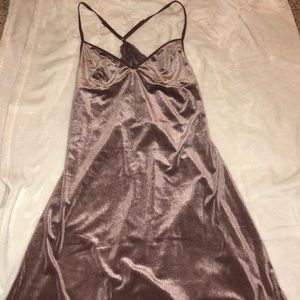 Velvet nightgown